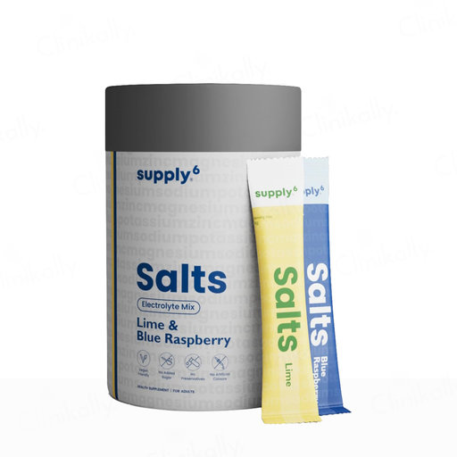Supply6 Salts Electrolyte Mix Health Supplement Powder For Adults